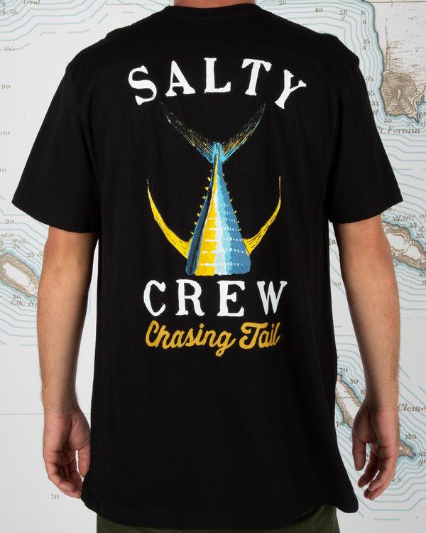 salty crew Tailed Classic Tee - Black