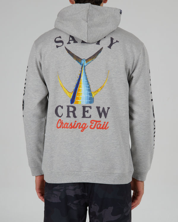 salty crew Tailed Fleece Hoodie - Grey Heather