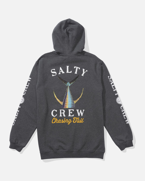 salty crew Tailed Fleece Hoodie - Gunmetal Heather