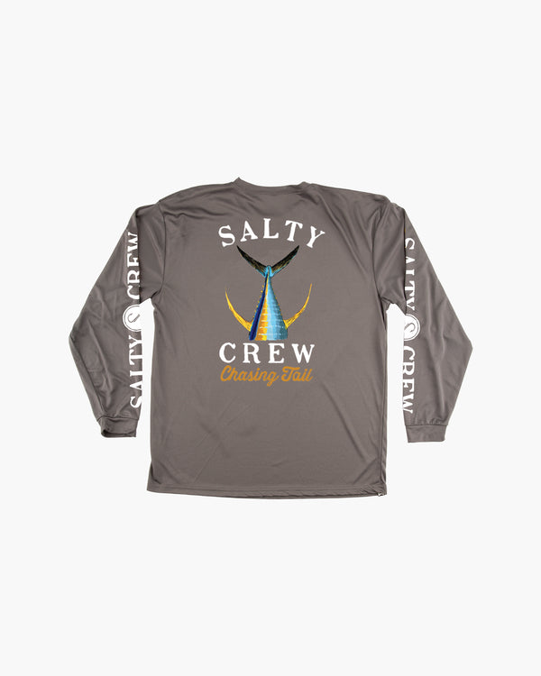 Salty Crew Tailed Long Sleeve Sunshirt - Charcoal