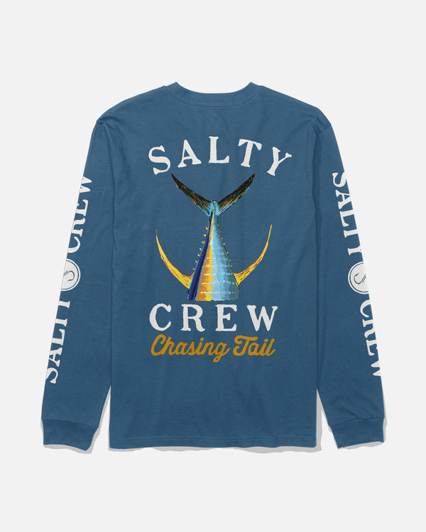 salty crew Tailed Ls Tee - Cast Blue