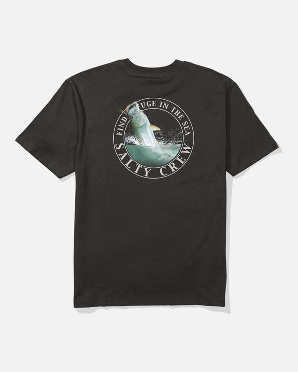 salty crew Tarpon Classic Tee - Black