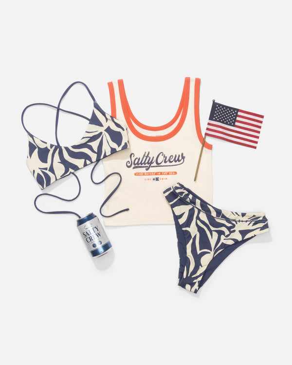 Salty Crew Team Salty Tank - Off White