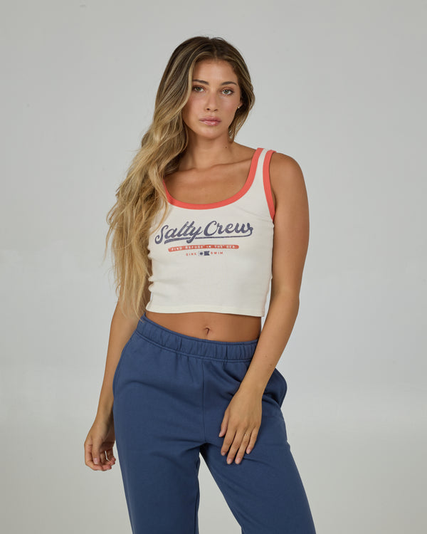 salty crew Team Salty Tank - Off White