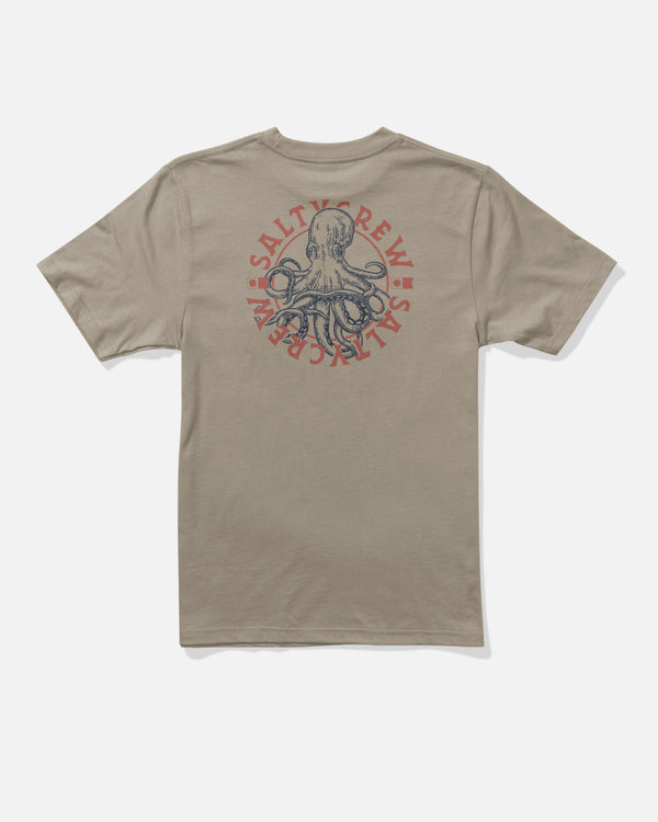 salty crew Tentacles Boys Tee - Twig