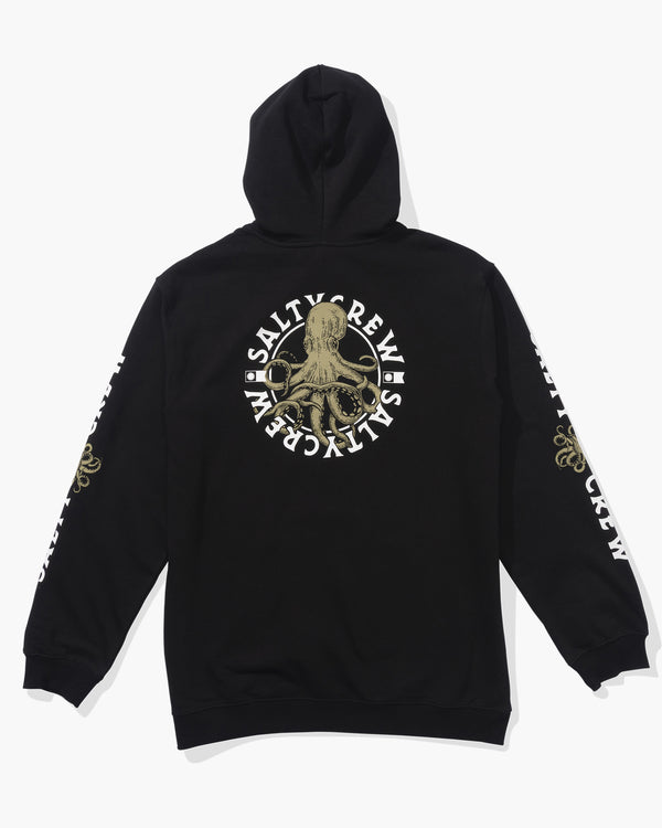 salty crew Tentacles Fleece Hoodie - Black