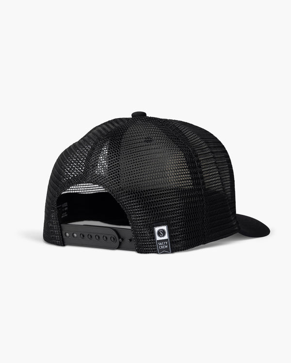 Salty Crew Tentacles Retro Trucker Hat - Black