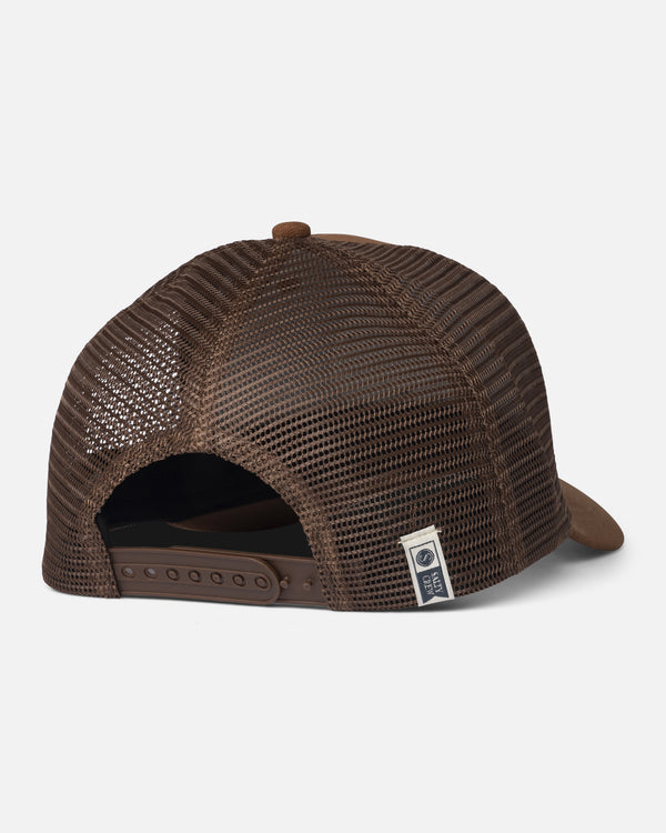 Salty Crew Tentacles Retro Trucker Hat - Friar Brown