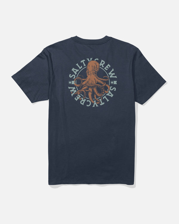 salty crew Tentacles Tee - Navy