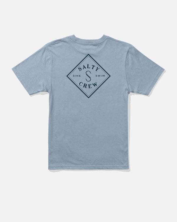 salty crew Tippet Boys Tee - Blue Fog