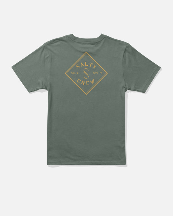 salty crew Tippet Boys Tee - Laurel Wreath