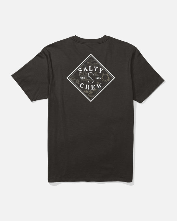 salty crew Tippet Fill Tee - Black