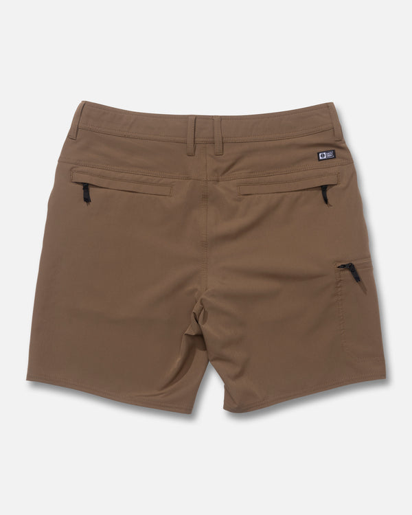 Salty Crew Transom Tech Short - Dark Brown