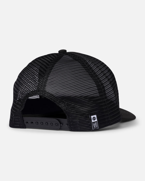 Salty Crew Travel Trucker - Black