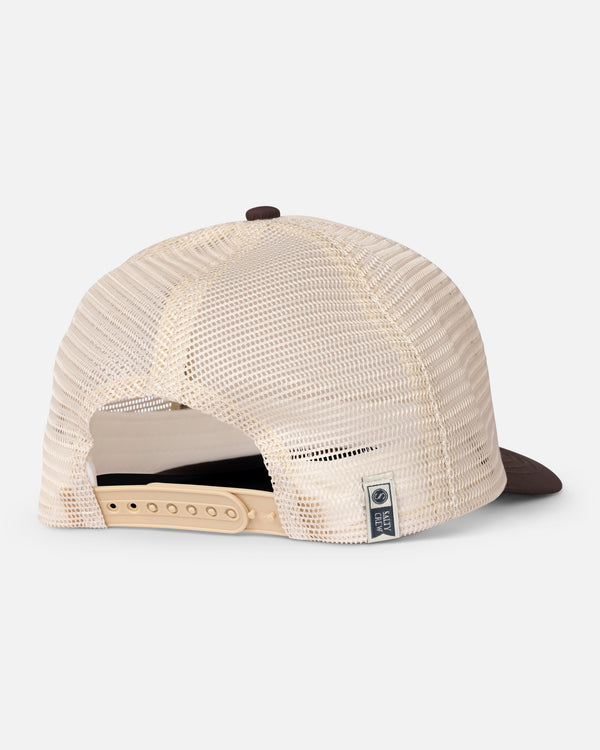 Salty Crew Travel Trucker - Off White