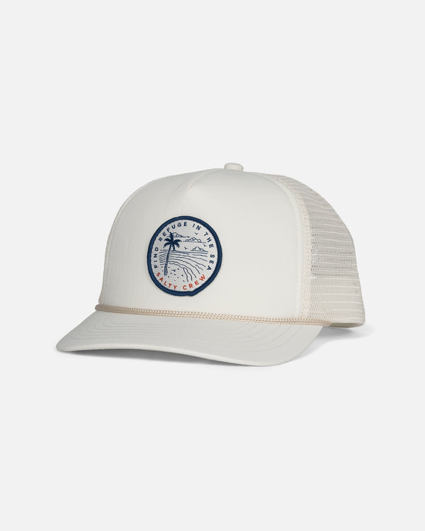 salty crew Trophy Foamy Trucker - Off White