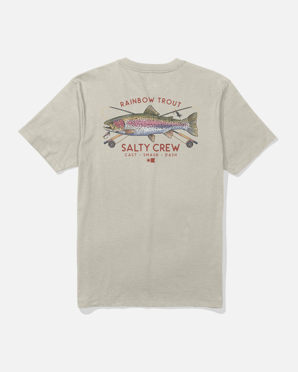 salty crew Trout Mount Tee - Bone