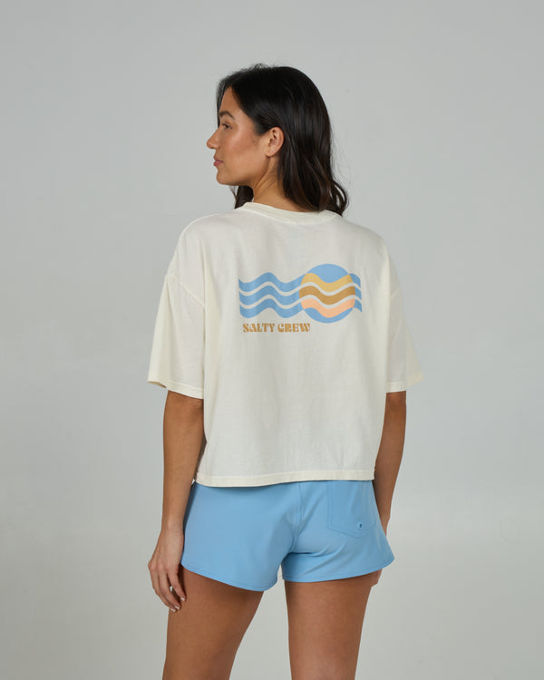 Salty Crew Waves Skimmer Tee - Off White