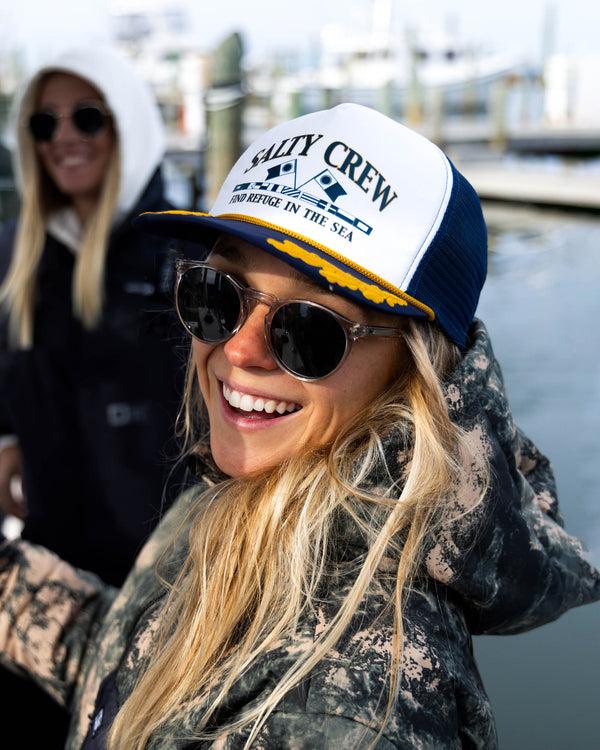 Salty Crew Yacht Club Trucker - Midnight Navy