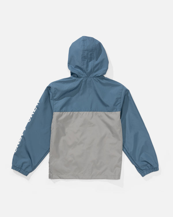 Salty Crew Surface Boys Windbreaker Jacket - Channel Blue