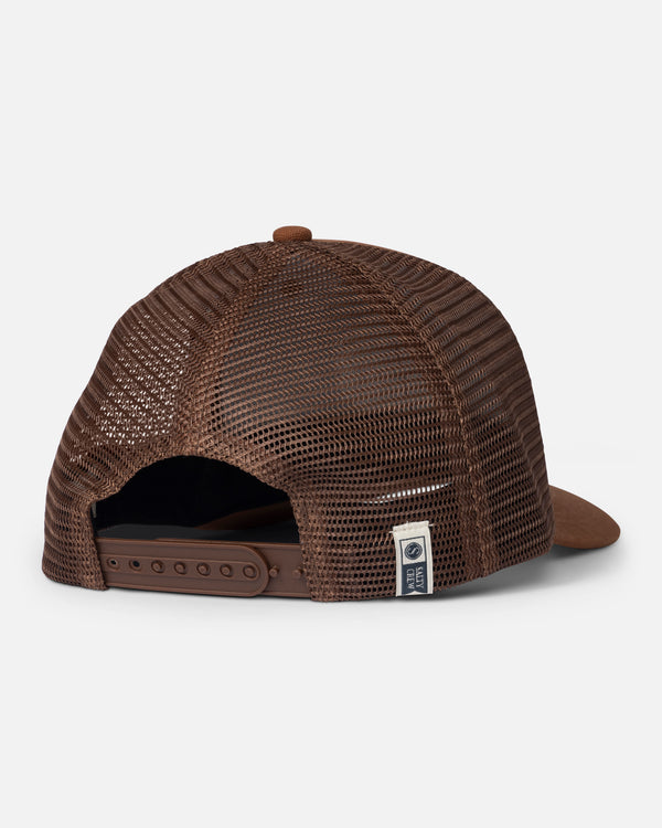 Salty Crew Tentacles Boys Retro Trucker Hat - Friar Brown