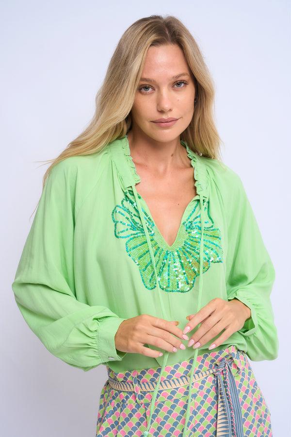 salty skin ALARÓ BLUSE