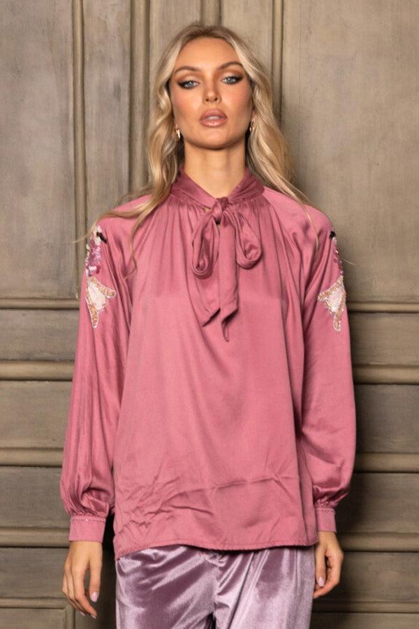 salty skin Bluse Vogelzauber