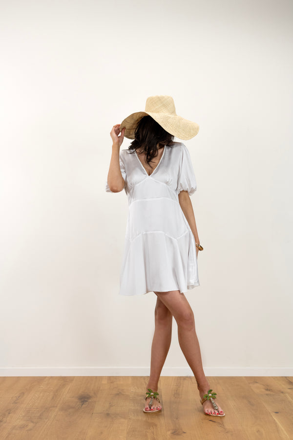 Salty Skin Bondi Dress White