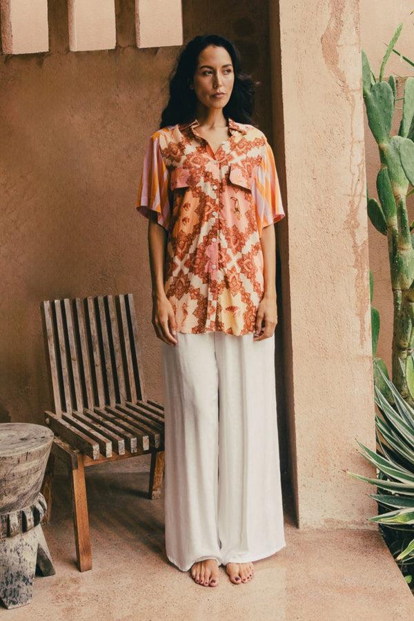 Salty Skin KOS BLOUSE BEIGE