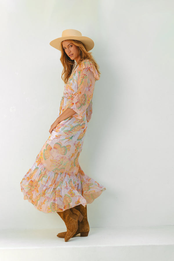 Salty Skin KRETA DRESS BUTTERFLY