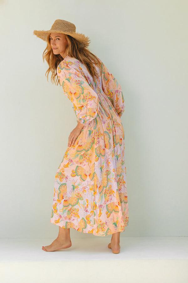 Salty Skin KRETA MAXIDRESS BUTTERFLY