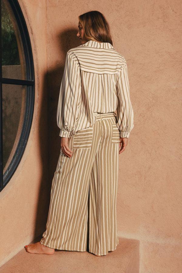 Salty Skin LESBOS BLOUSE BEIGE