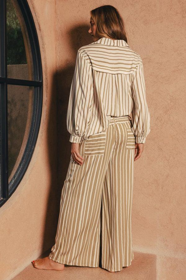 Salty Skin LESBOS BLOUSE BEIGE