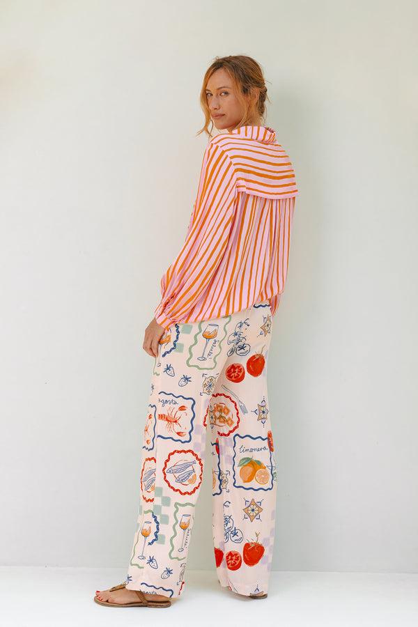 Salty Skin LESBOS BLOUSE ROSA