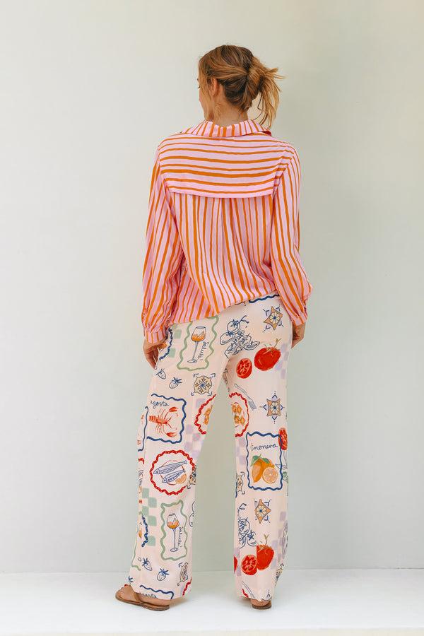 Salty Skin LESBOS BLOUSE ROSA