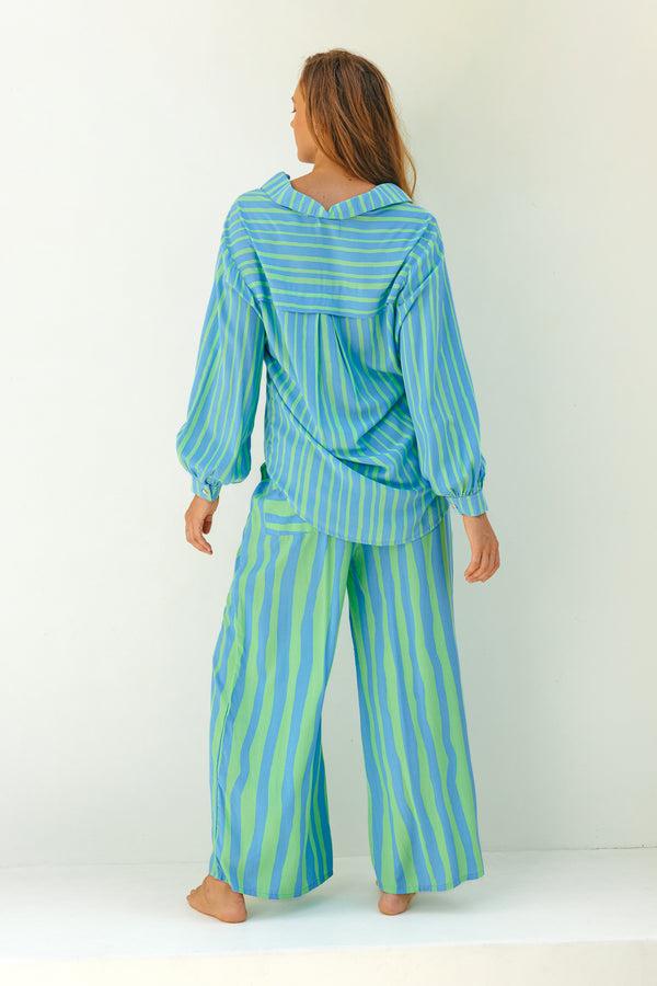 Salty Skin LESBOS PANTS BLUE