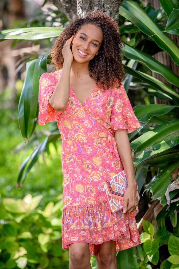 salty skin MERMAID DRESS PEACH