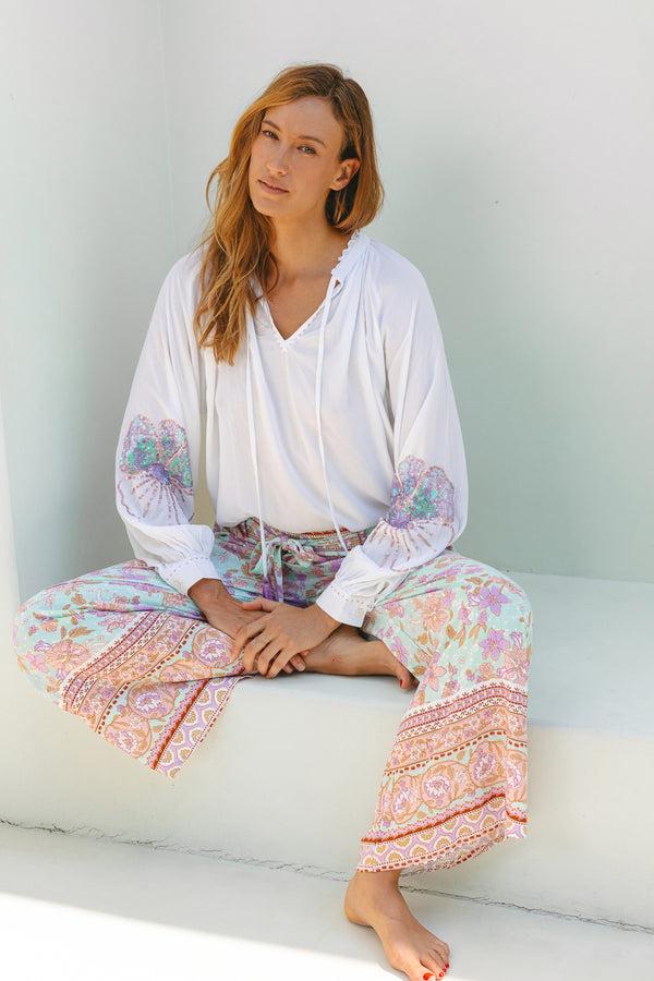 Salty Skin MYKONOS PANTS AQUA