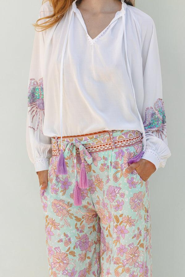 Salty Skin MYKONOS PANTS AQUA