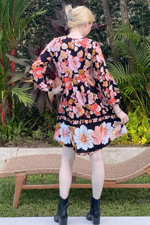 Salty Skin MYKONOS TUNIC FLOWER