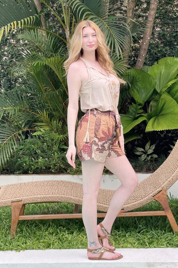 Salty Skin PALMA SHORTS BEIGE