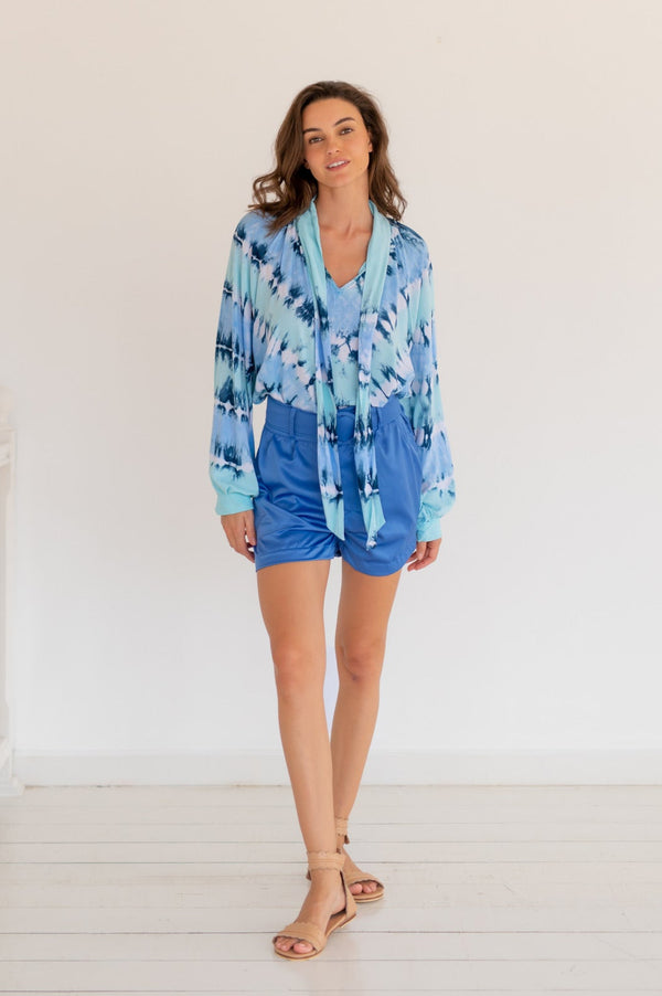 salty skin PAROS SHORTS BLUE