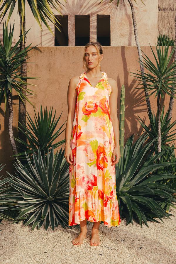 salty skin RHODOS DRESS NECKHOLDER