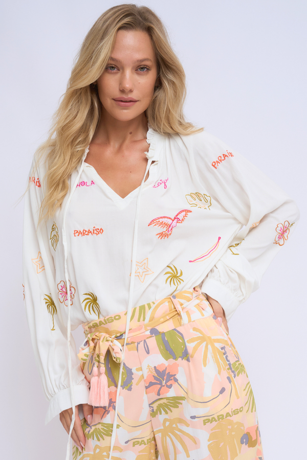 salty skin SA POBLA BLUSE