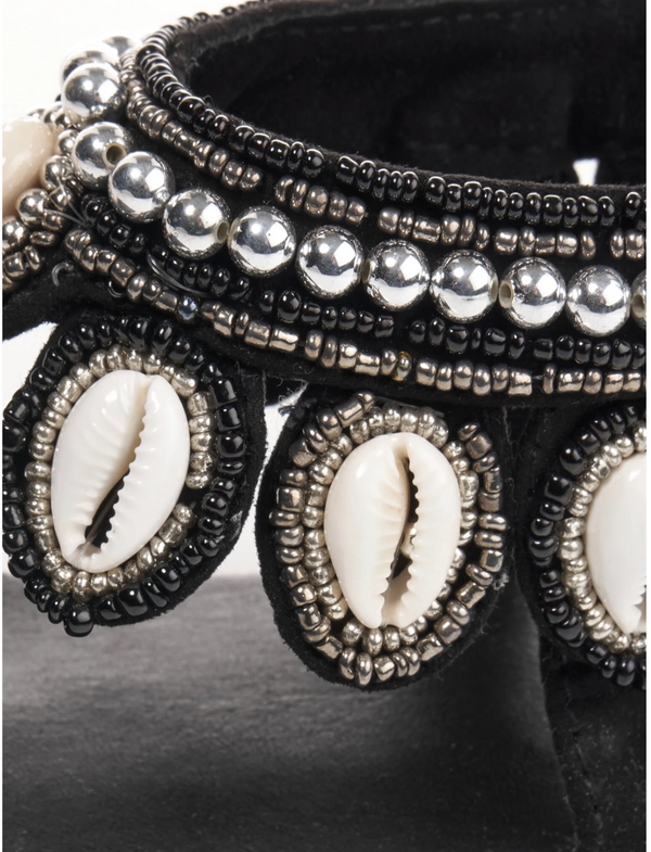 Salty Skin Sandale Perl Black