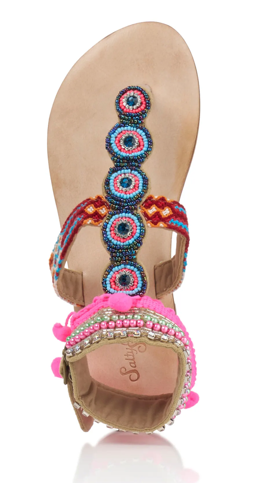 Salty Skin Sandalen Mit Aufwendiger Stickerei