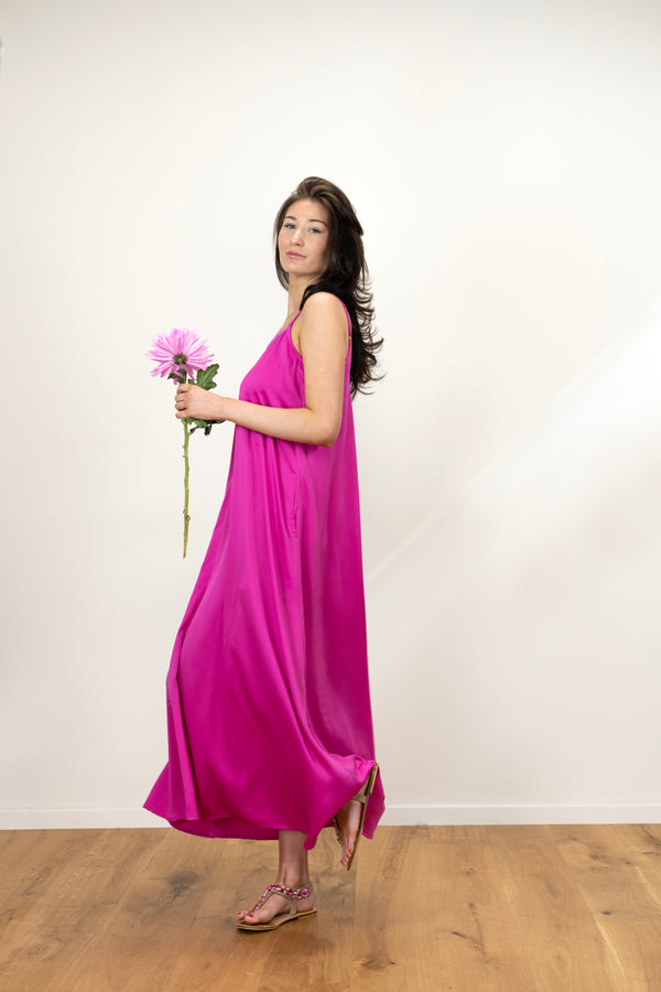 Salty Skin Vivionne Bay Dress Pink