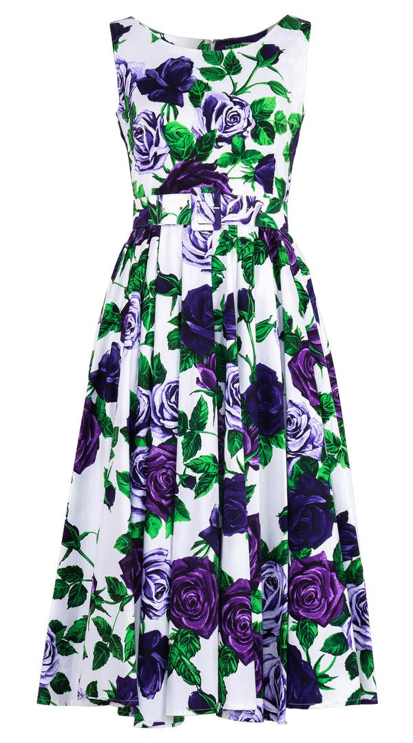 samantha sung Abelia Dress Boat Neck Sleeveless Midi Length Cotton Stretch (Charlotte Rose) 6 samantha sung Abelia Dress Boat Neck Sleeveless Midi Length Cotton Stretch (Charlotte Rose) 6