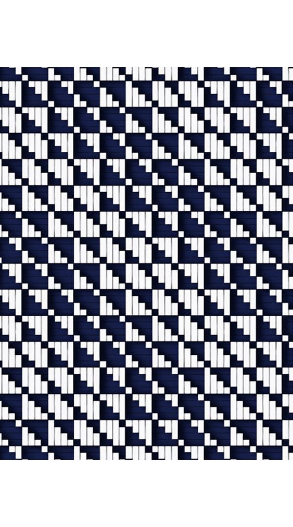 Samantha Sung Abelia Dress Shirt Collar Sleeveless Long + 3 Length Cotton Stretch (Bamboo Weave)