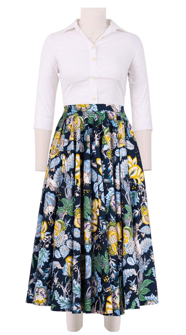 samantha sung Abelia Skirt Midi Length Cotton Stretch (Darts Hill Garden) samantha sung Abelia Skirt Midi Length Cotton Stretch (Darts Hill Garden)
